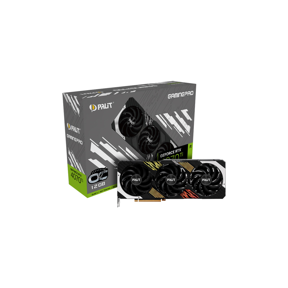 PALIT GEFORCE RTX 4070 Ti GAMING PRO OC EDITION 12GB GDDR6X - SCHEDA VIDEO