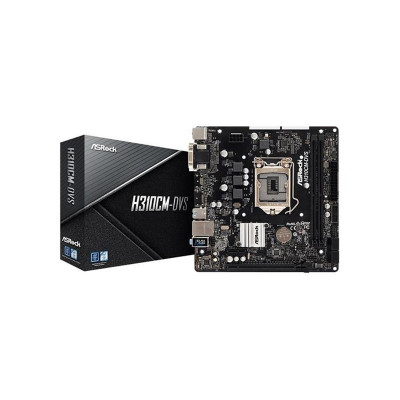 ASROCK H310CM-DVS - MAINBOARD MICRO ATX - DDR4 - SOCKET 1151 - VGA