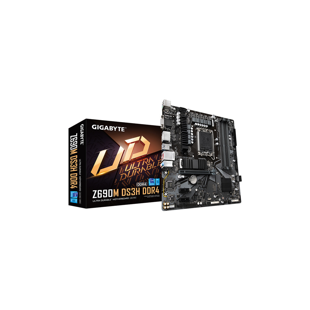 GIGABYTE Z690M DS3H - MAINBOARD ATX - DDR4 - SOCKET 1700 - VGA - HDMI - DP