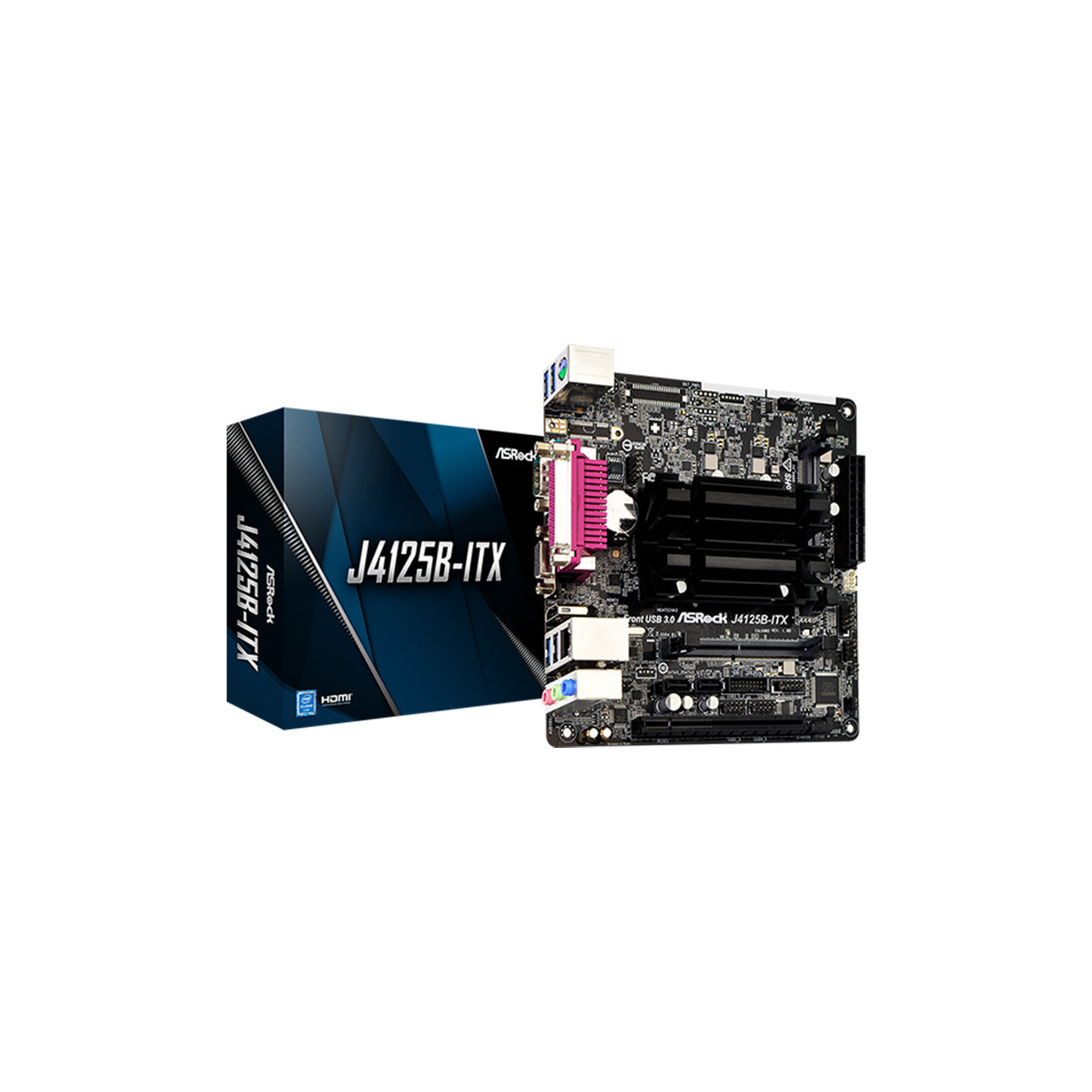 ASROCK J4125B-ITX - MAINBOARD CON CPU INTEL 4 CORE ONBOARD - DDR4