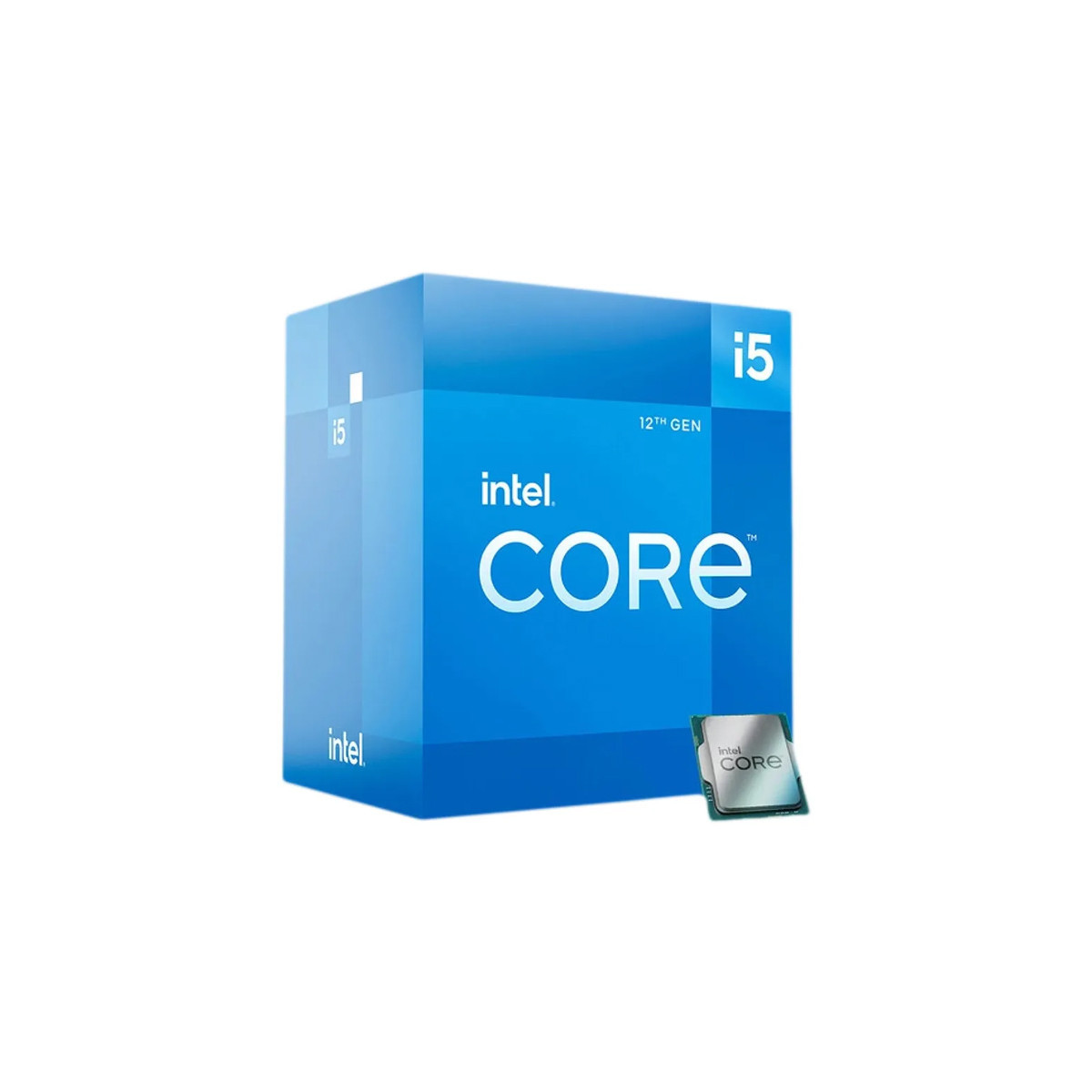 INTEL CORE i5-12400 ALDER LAKE - CPU BOX BASE 2.50 GHZ / TURBO 4.40GHZ - CACHE 18 MB - SOCKET 1700