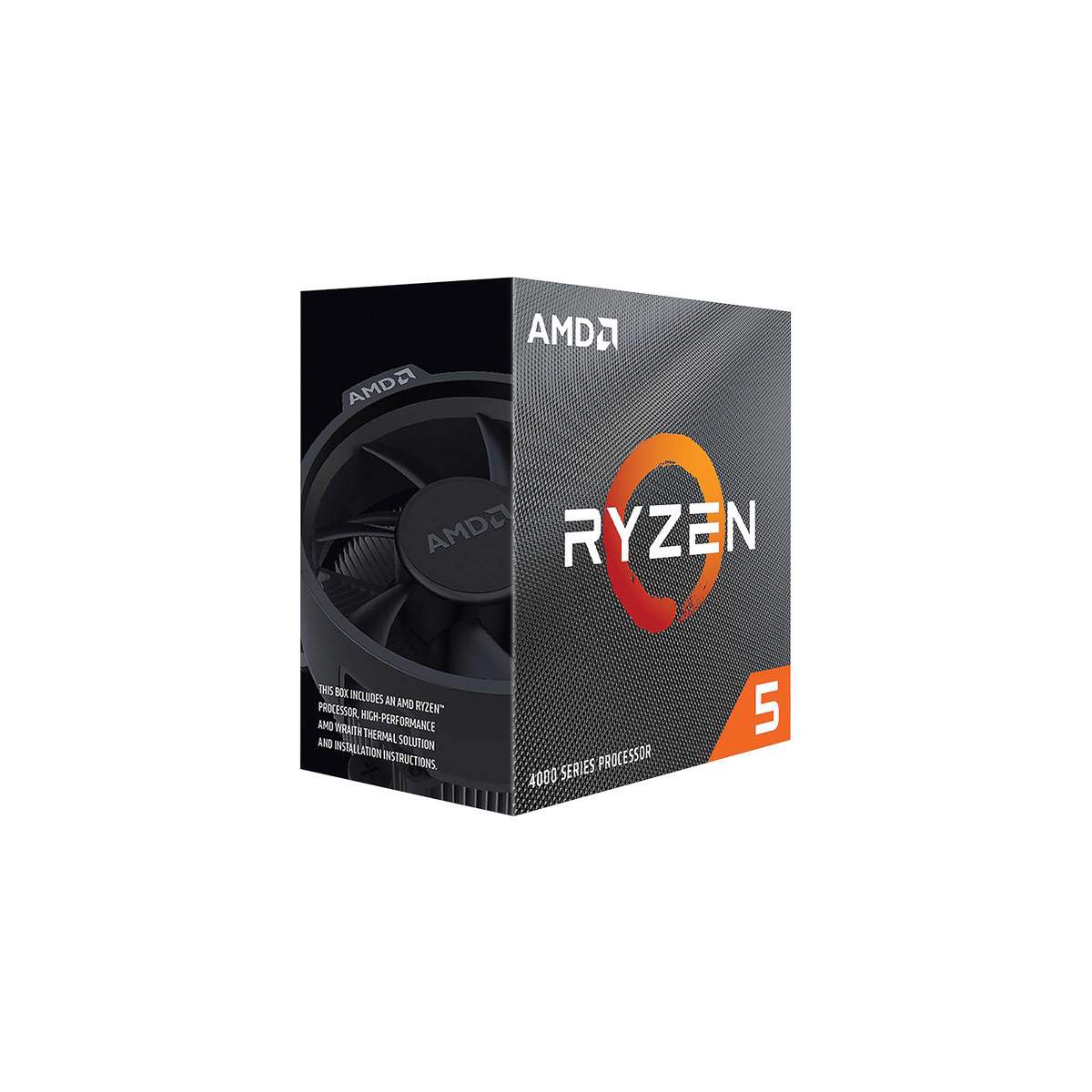 AMD RYZEN 5 4600G - CPU BOX - 3.7 GHZ  / TURBO 4.2 GHZ - CACHE 8 MB - SOCKET AM4