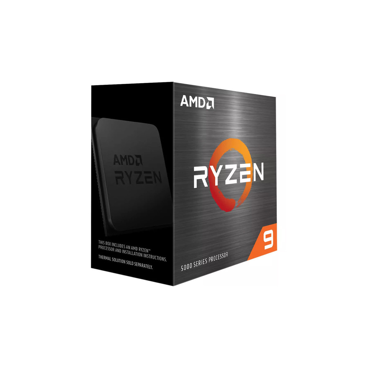 AMD RYZEN 9 5900X - CPU BOX - BASE 3.7GHZ / TURBO 4.8GHZ - CACHE 70MB - SOCKET AM4