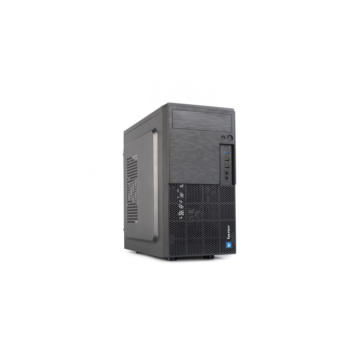 VULTECH VCO-M1699P REV. 2.1 - CASE MICRO-ATX CON ALIMENTATORE - 1X USB 3.0 - 2X USB2.0