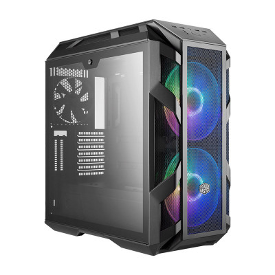 COOLER MASTER MASTERCASE H500M - 2USB3Audio I e O2x 2.5/3.52x 2.52x 200mm ARGB Front Fans 140mm Rear FanRadiator Supp.NO PSU