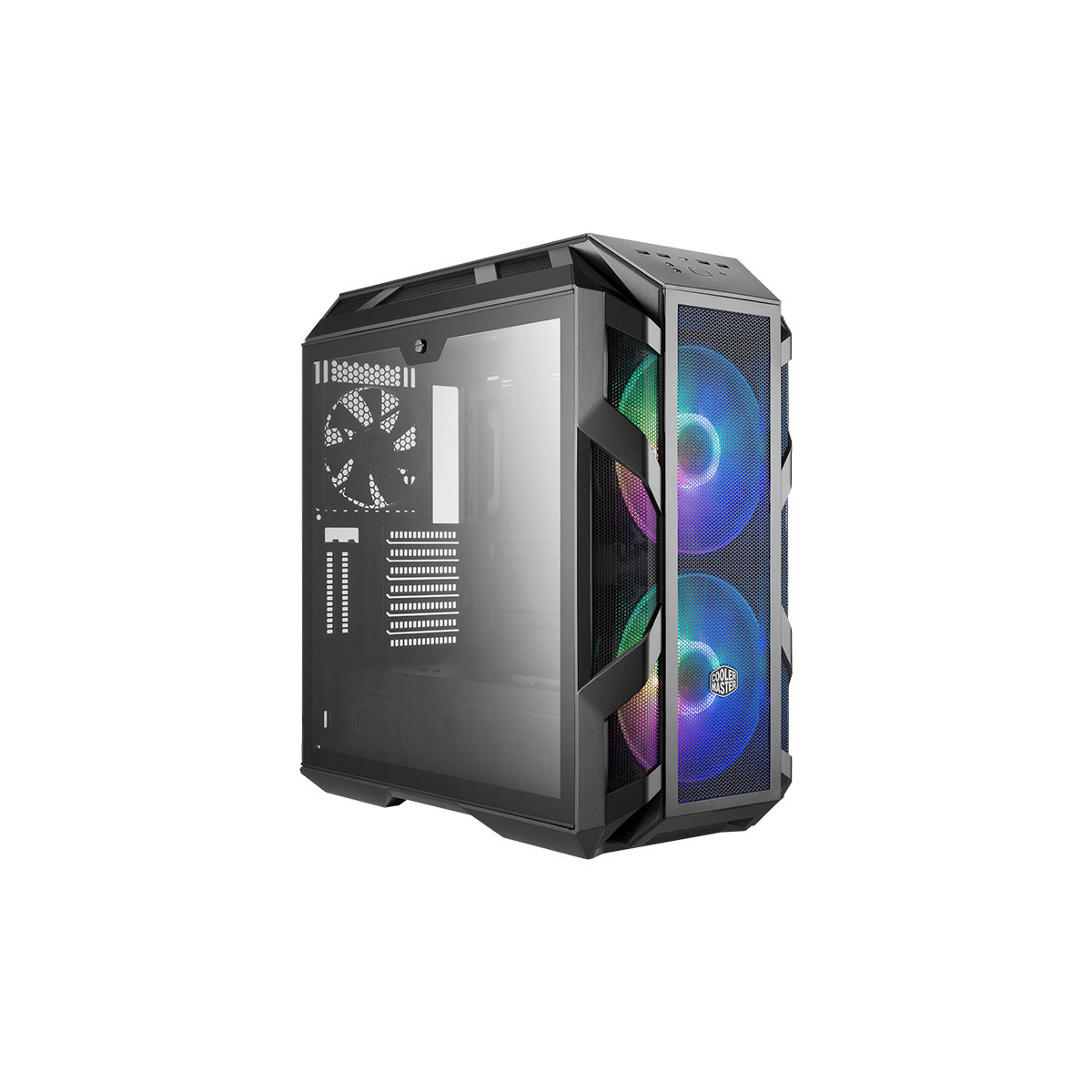 COOLER MASTER MASTERCASE H500M - 2USB3Audio I e O2x 2.5/3.52x 2.52x 200mm ARGB Front Fans 140mm Rear FanRadiator Supp.NO PSU