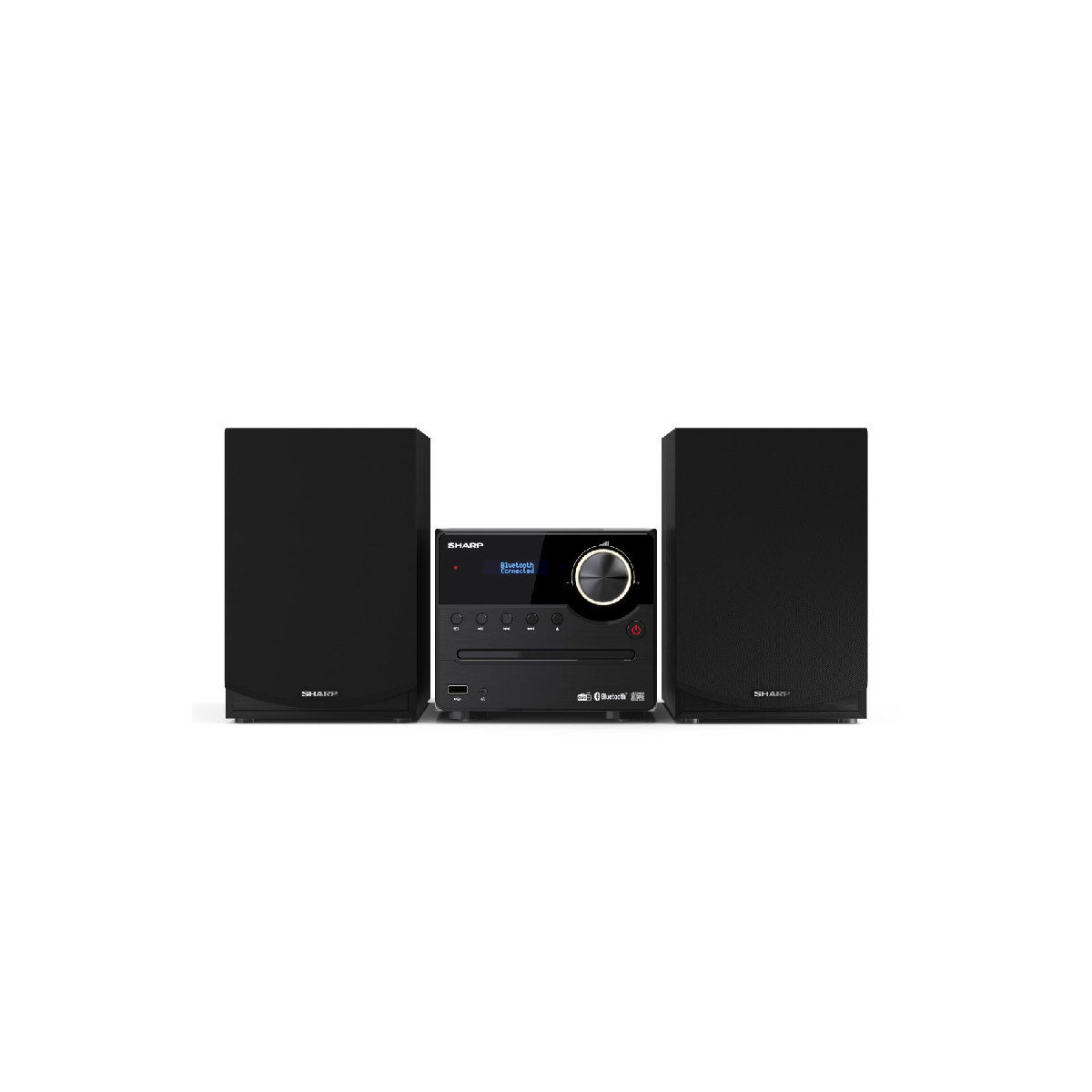 SHARP XL-B517D(BK) - MICRO HIFI - 45W - USB PLAYER - DAB+ - BLUETOOTH