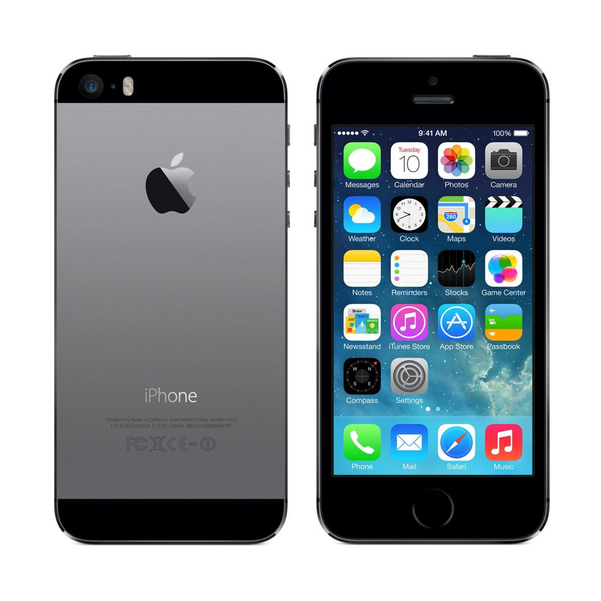 SMARTPHONE REFURBISHED MR AMPERE APPLE IPHONE 5S 16GB BLACK