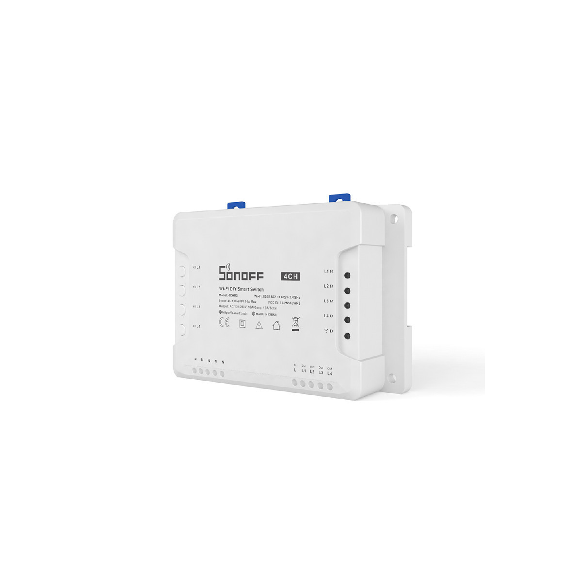 SONOFF 4CH R3 - INTERRUTTORE SMART WIFI 4 CANALI (M0802010003)