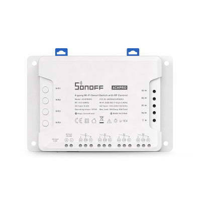 SONOFF 4CH PRO R3 - INTERRUTTORE SMART WIFI 4 CANALI CON RF CONTROL (M0802010004)