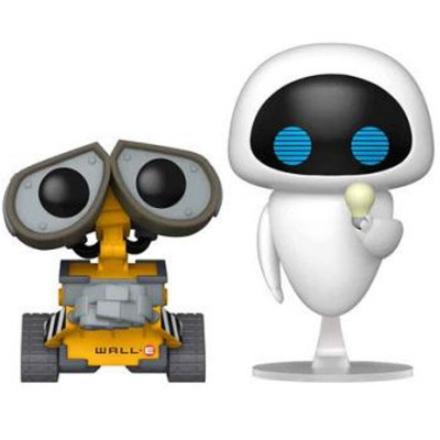 FUNKO POP 2PK WALL-E  e  BULB EVE (58689) - DISNEY