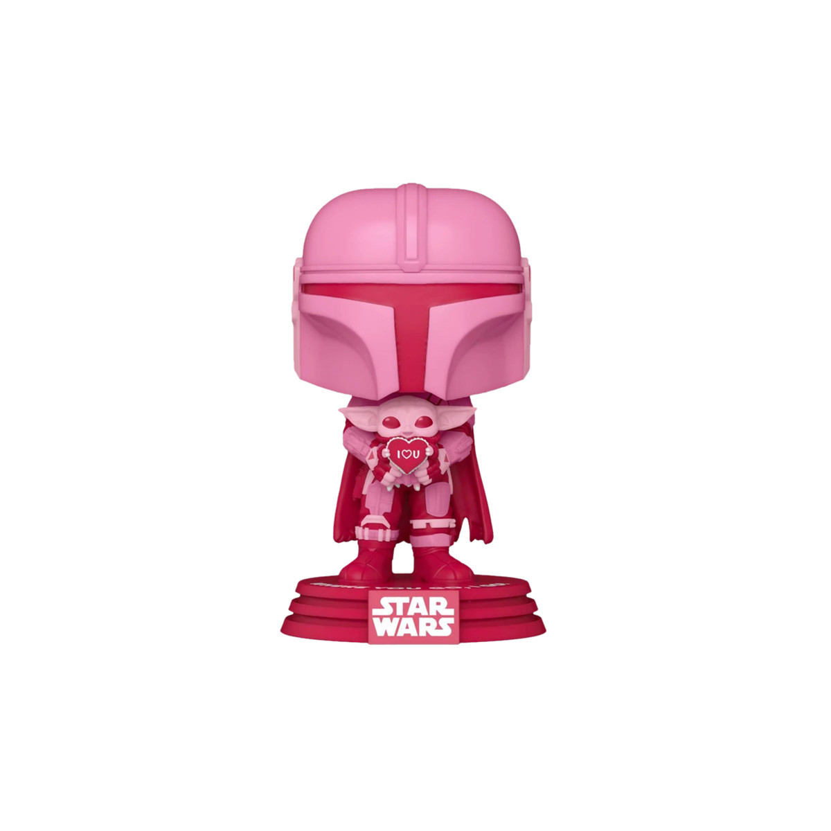 FUNKO POP MANDO W/GROGU (60122) - STAR WARS - NUM. 498