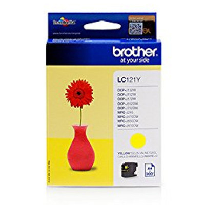 BROTHER LC121 YELLOW - CARTUCCIA ORIGINALE