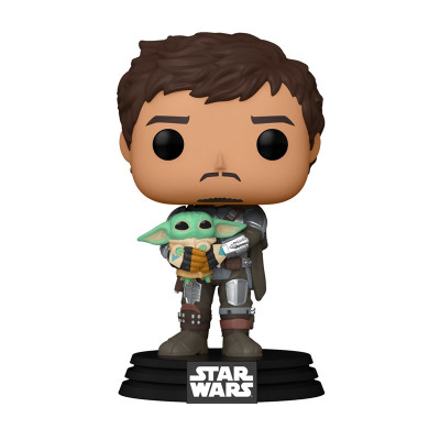 FUNKO POP MANDO HOLDING CHILD (54525) - STAR WARS - NUM.461