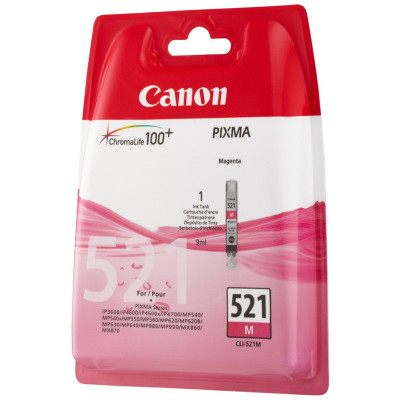 CANON CLI-521 MAGENTA (2935B001) - CARTUCCIA ORIGINALE