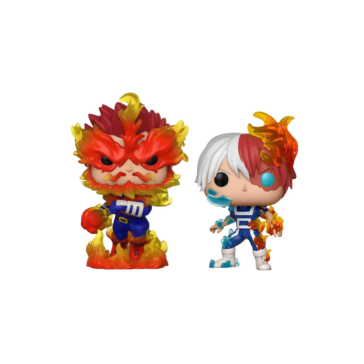 FUNKO POP SHOTO TODOROKI  e  ENDEAVOR (64993) - MY HERO ACADEMIA - ANIMATION