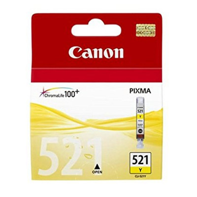 CANON CLI-521 YELLOW (2936B001) - CARTUCCIA ORIGINALE