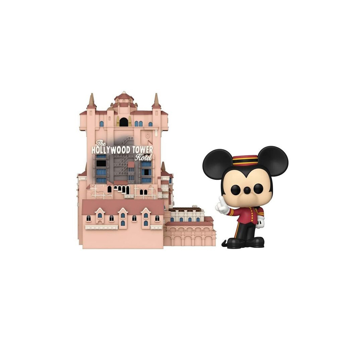 FUNKO POP TOWN - HOLLYWOOD TOWER HOTEL AND MICKEY MOUSE (64377) - DISNEY -NUM.31