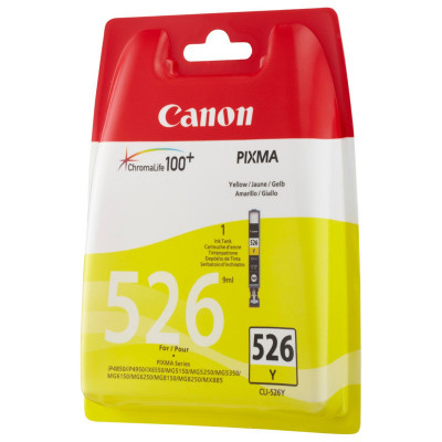 CANON CLI-526 YELLOW (4543B001) - CARTUCCIA ORIGINALE