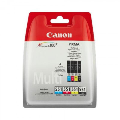 CANON CLI-551C CIANO (6509B001) - CARTUCCIA ORIGINALE