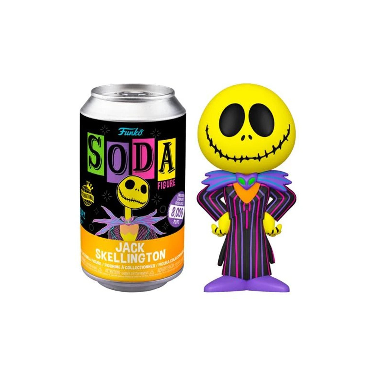 FUNKO POP VINYL SODA JACK SKELLINGTON (BLACKLIGHT) (64119)