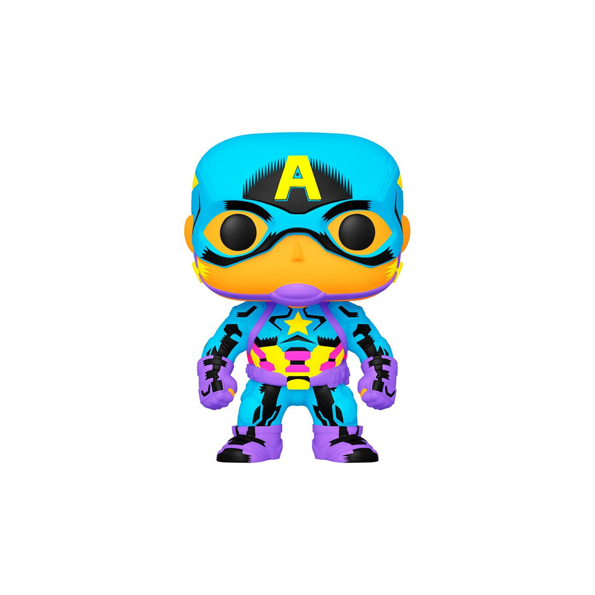 FUNKO POP CAPTAIN AMERICA (BLACK LIGHT) (48845) - MARVEL - SPECIAL EDITION - NUM.648