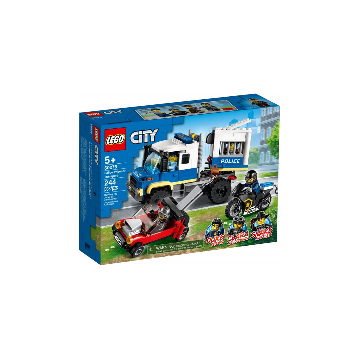 LEGO 60276 - TRASPORTO DEI PRIGIONIERI DELLA POLIZIA - CITY