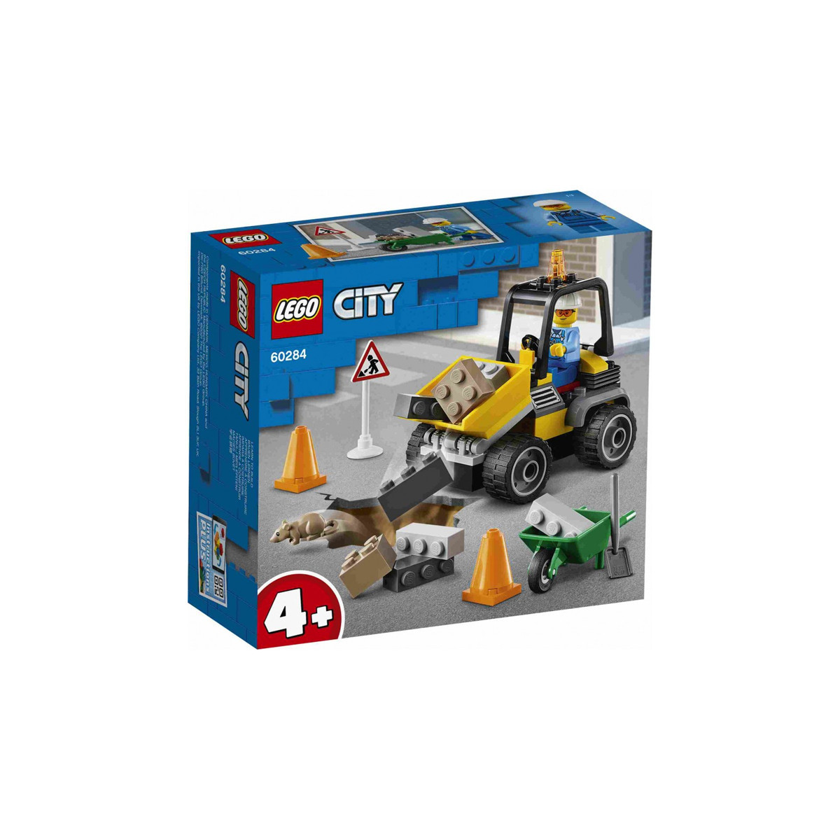 LEGO 60284 - RUSPA DA CANTIERE - CITY