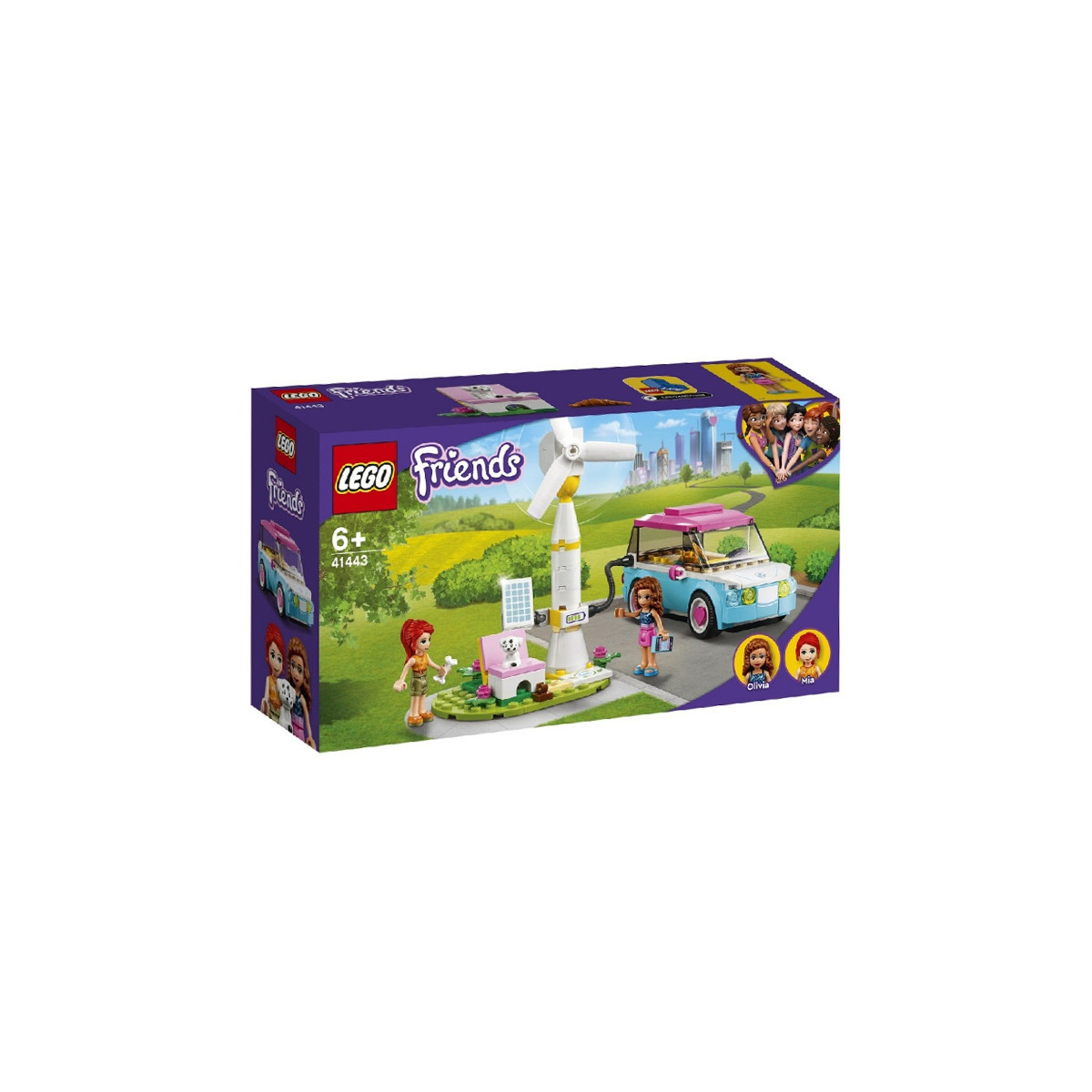 LEGO 41443 - L`AUTO ELETTRICA DI OLIVIA - FRIENDS