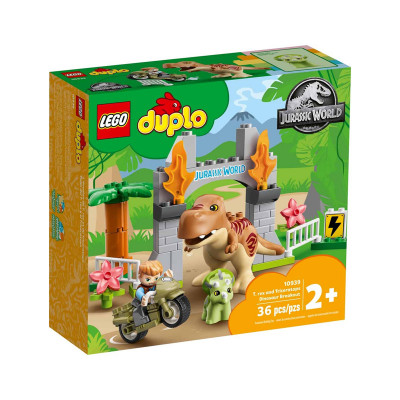 LEGO 10939 - FUGA DEL T.REX E DEL TRICERATOPO - DUPLO