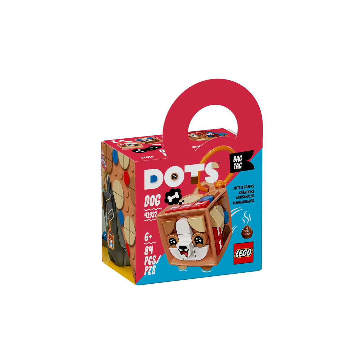 LEGO 41927 - BAG TAG - CAGNOLINO - DOTS