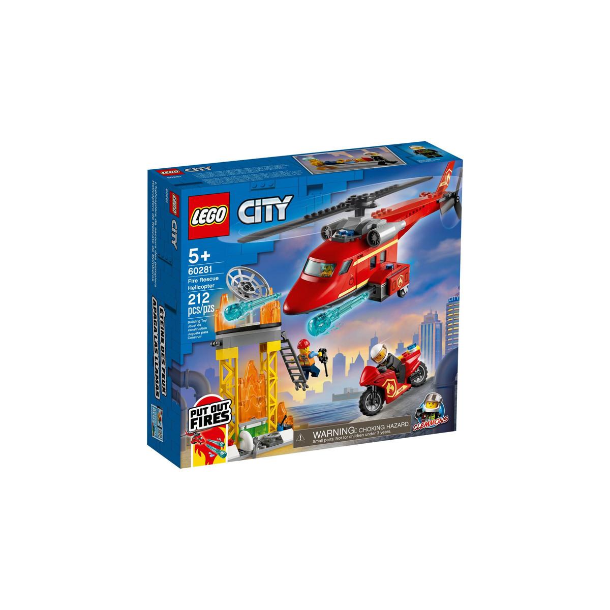 LEGO 60281 - ELICOTTERO ANTINCENDIO - CITY