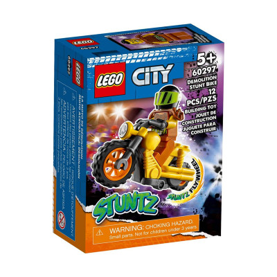 LEGO 60297 - STUNT BIKE DA DEMOLIZIONE - CITY