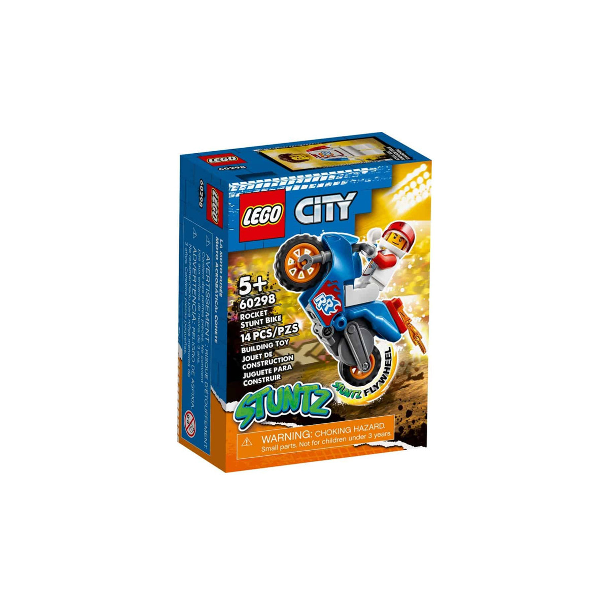 LEGO 60298 - STUNT BIKE RAZZO - CITY