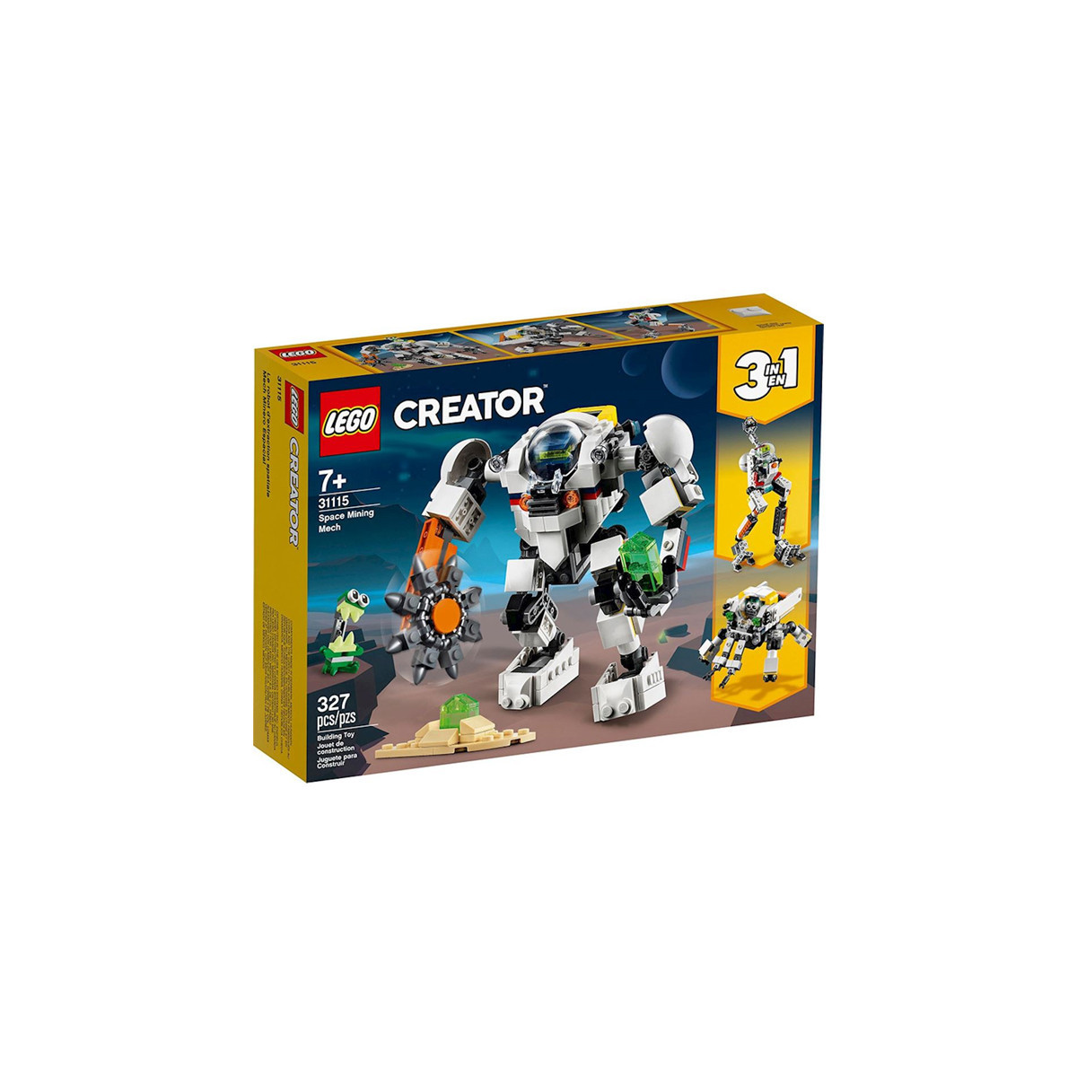 LEGO 31115 - MECH PER ESTRAZIONI SPAZIALI - CREATOR 3-IN-1