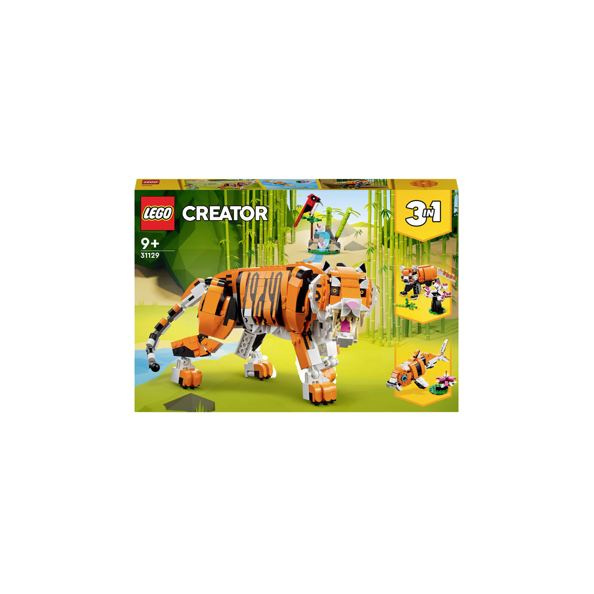 LEGO 31129 - TIGRE MAESTOSA - CREATOR 3-IN-1