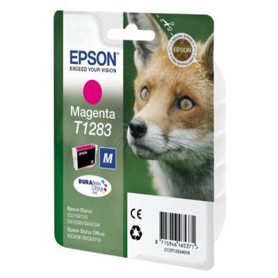 EPSON T1283 MAGENTA (C13T12834011) - CARTUCCIA ORIGINALE