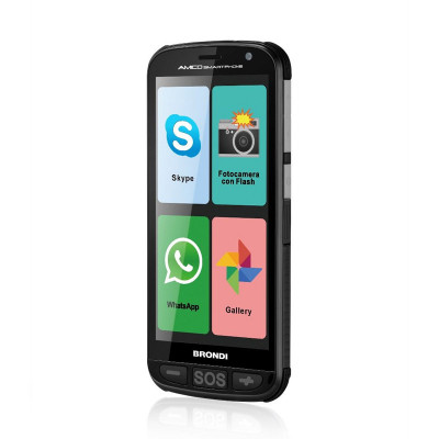 BRONDI AMICO SMARTPHONE+ (NERO) - SENIOR SMARTPHONE