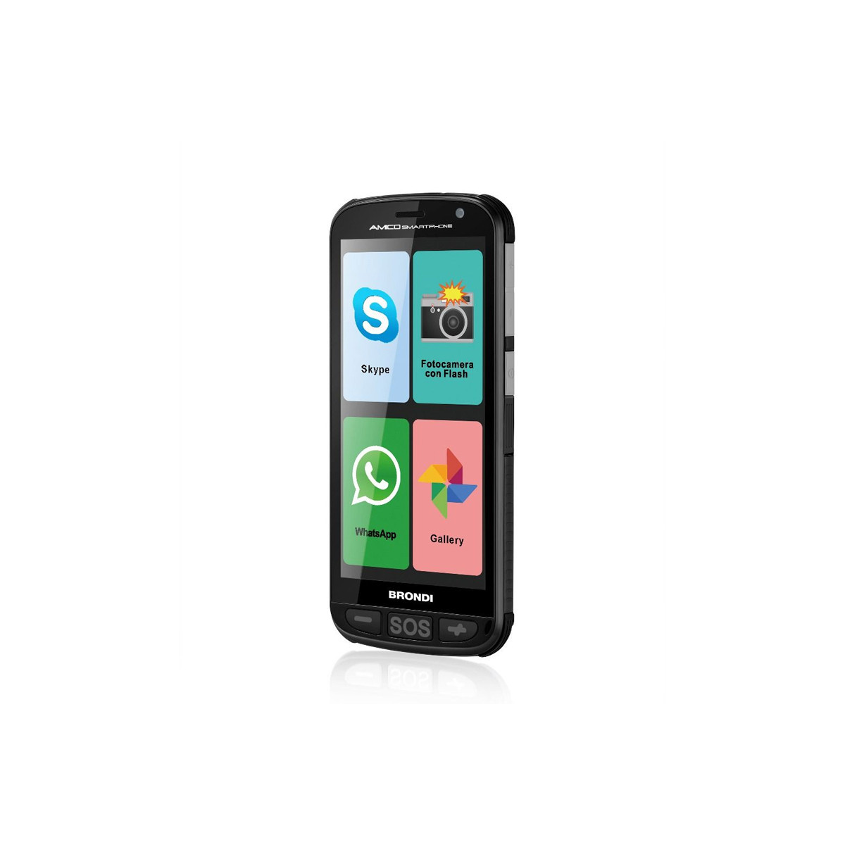 BRONDI AMICO SMARTPHONE+ (NERO) - SENIOR SMARTPHONE