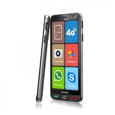 BRONDI AMICO SMARTPHONE S (NERO) - SENIOR SMARTPHONE