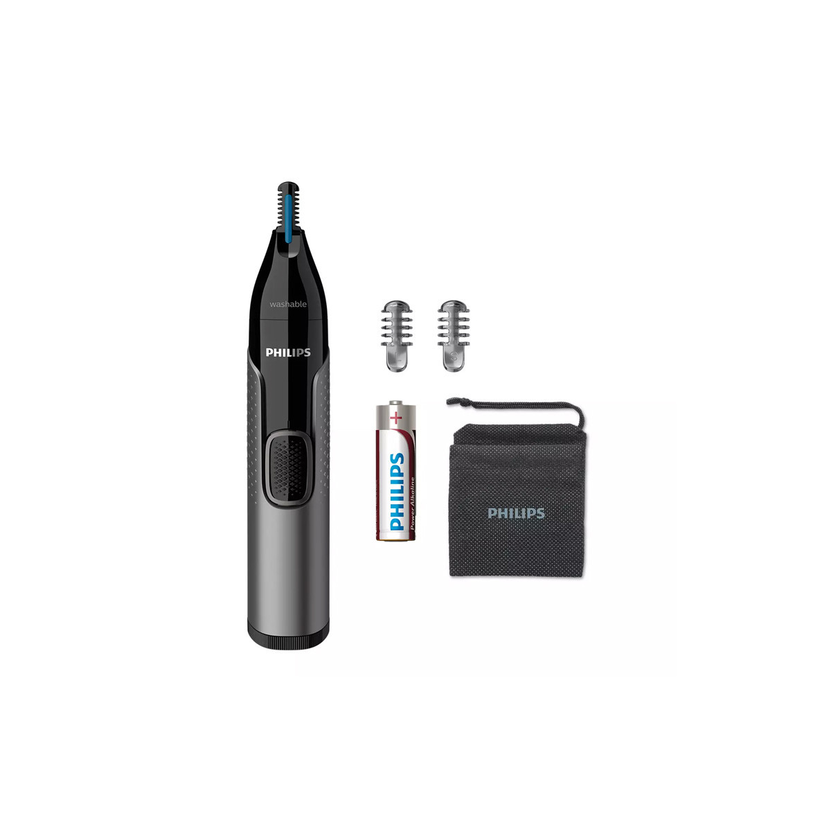 PHILIPS NOSE TRIMMER 3000 (NT3650/16) - RIFINITORE NASO ORECCHIE E SOPRACCIGLIA