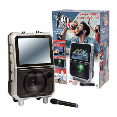 CANTA TU KARAOKE GIOCHI PREZIOSI (HY2110) - DISPLAY TOUCH 14 - 40W - BLUETOOTH - WIFI - ANDROID - LUCE LED RGB