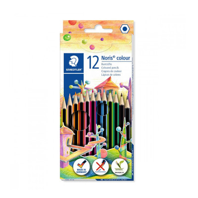 STAEDTLER NORIS COLOR - SCATOLA 12 PASTELLI