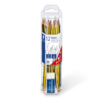 STAEDTLER Matite Noris CONF. DA 12 MATITE - MINA HB2 ULTRAFORTE