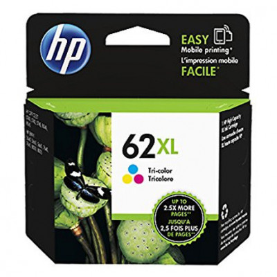 HP 62XL TRI-COLOR (C2P07AE) - CARTUCCIA ORIGINALE AD ALTA EFFICIENZA