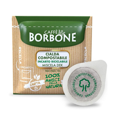 CIALDE ESE 44MM CAFFE'' BORBONE MISCELA DEK - BOX 50PZ