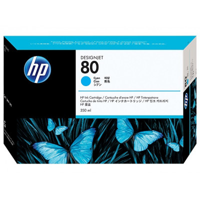 HP 80 CIANO (C4846A) - CARTUCCIA ORIGINALE