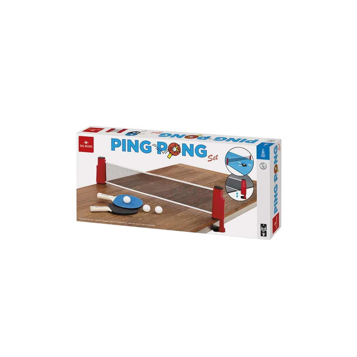 DAL NEGRO PING PONG SET (053904)