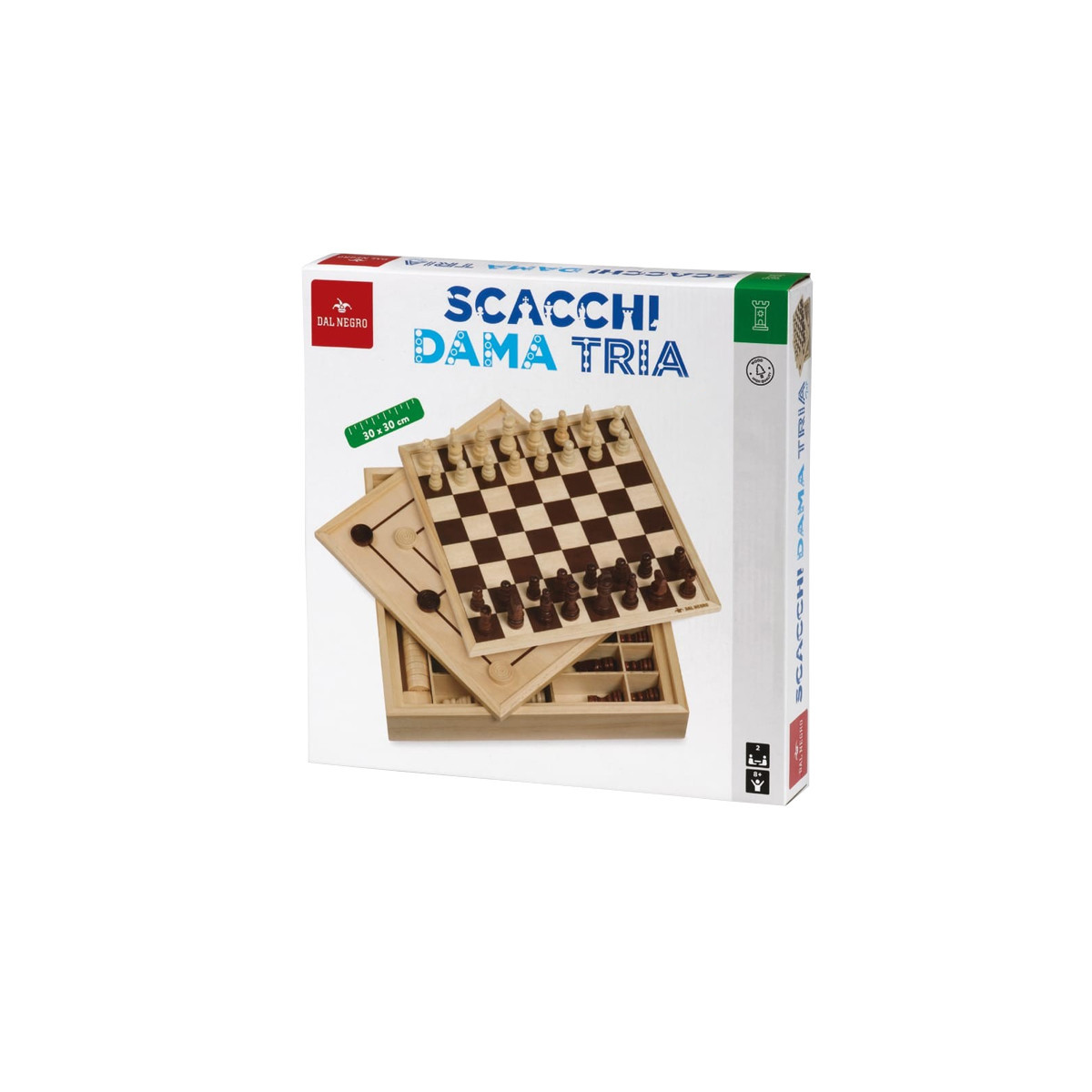 DAL NEGRO SCACCHI DAMA TRIA (053907)