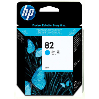 HP 82 CIANO (C4911A) - CARTUCCIA ORIGINALE